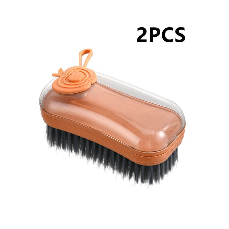 Multifunctional Shoe Brush with Soft Hair for Clothing & Household Cleaning