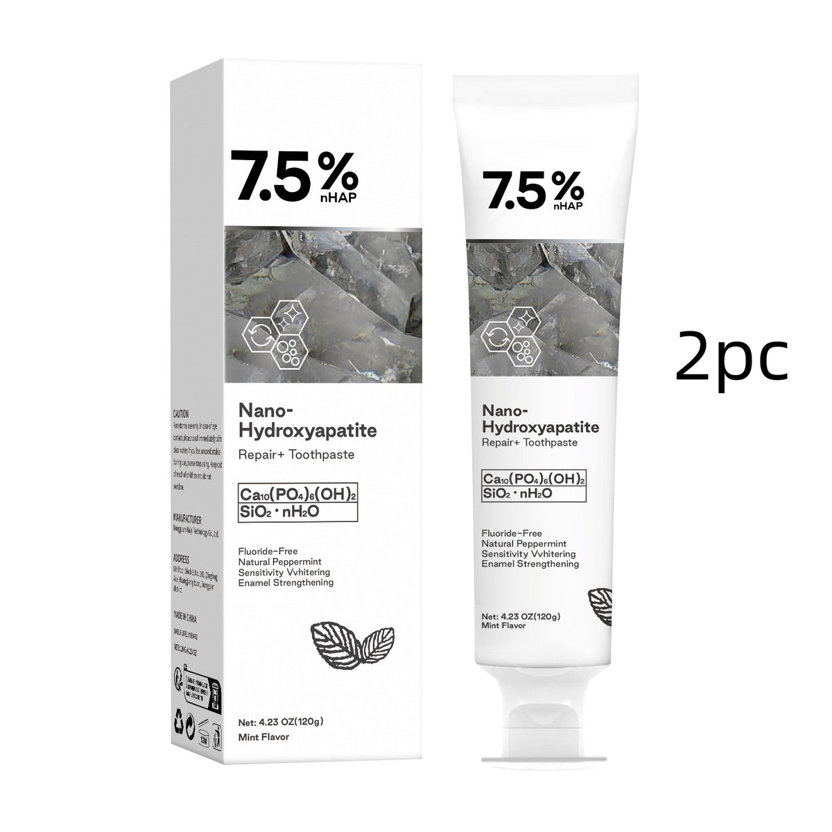 Non-Standard Bright White Toothpaste 120g - Mild Formula