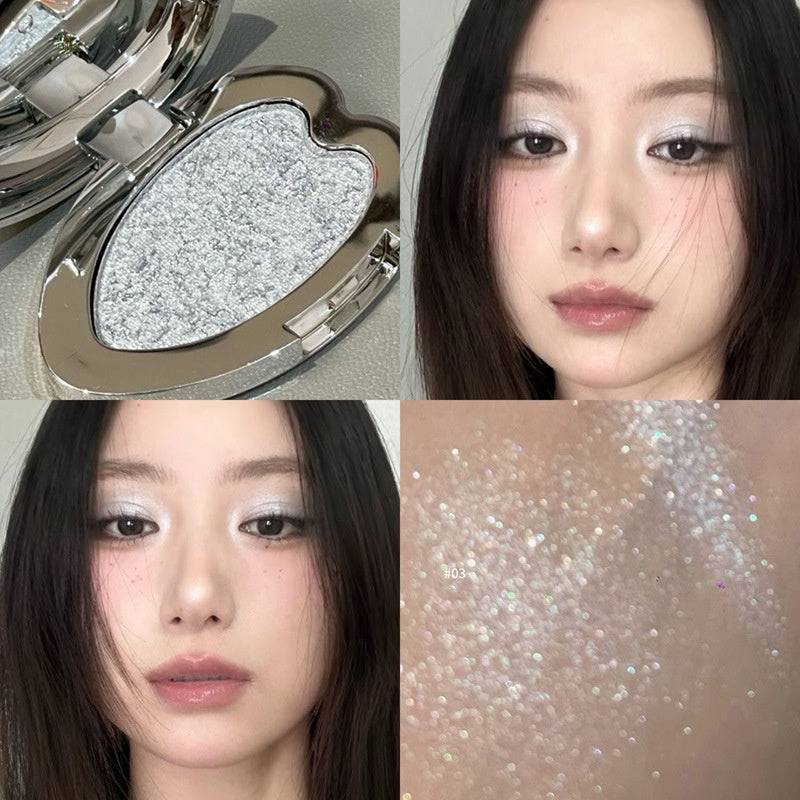 Sparkling Eyeshadow with Fine Glitter for Subtle Illuminating Finish - Multiple Colors