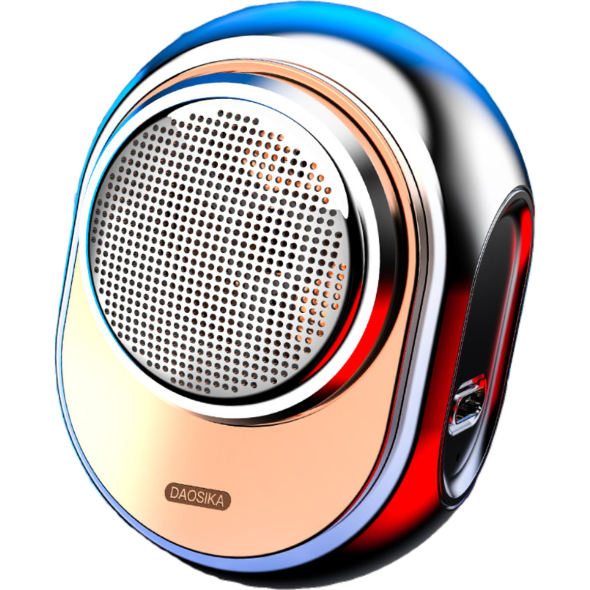 Men's Portable Electric Razor - Small Rechargeable Shaver with USB & Black/Silver Options