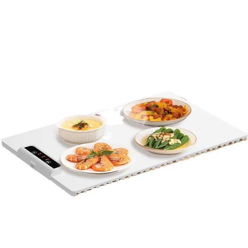 Foldable Square Meal Dish Warmer Plate with Insulation for Kitchen