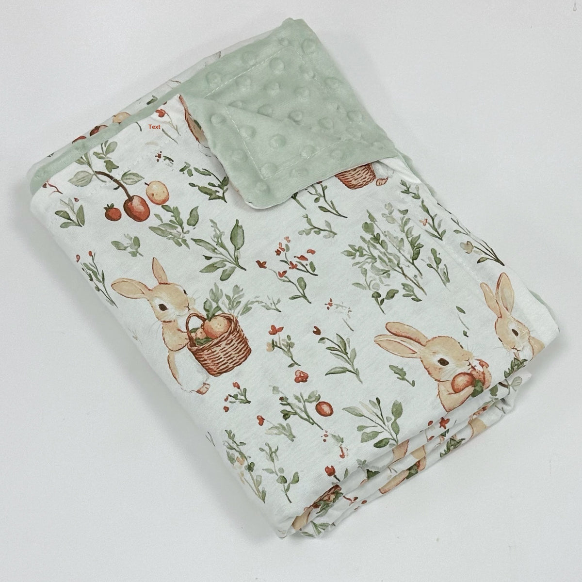 Baby Beanbag Blanket - Soft Cotton Nursery Bedding for Newborns & Toddlers