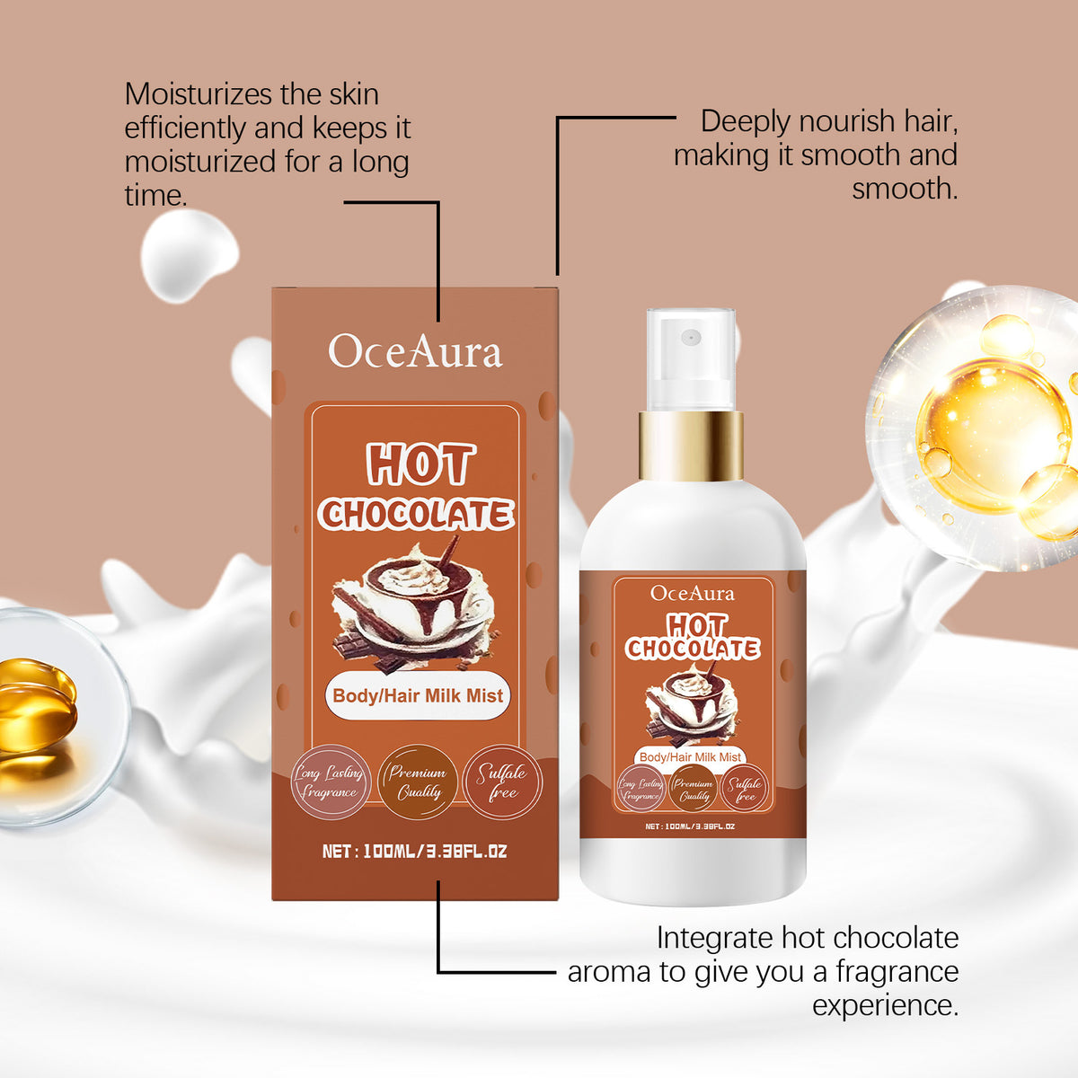 Body Moisturizing And Nourishing Refreshing Not Oily Tender Smooth