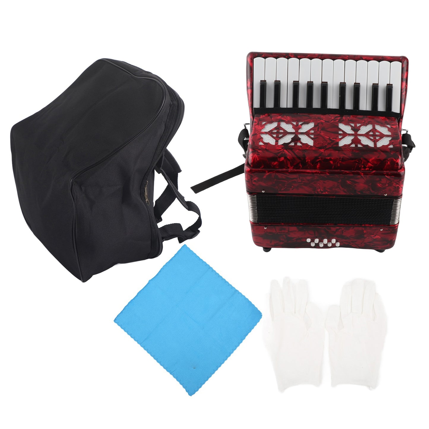 Children's Accordion 8 Bass 22 Key Musical Instrument for Beginners