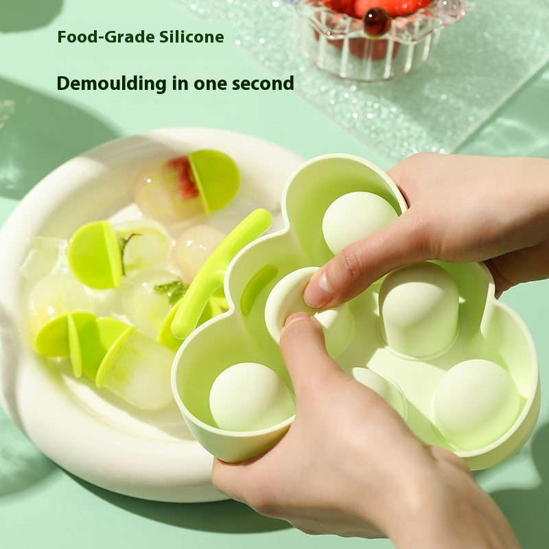 Silicone Ice Cream Mold for Homemade Frozen Desserts - Food Grade