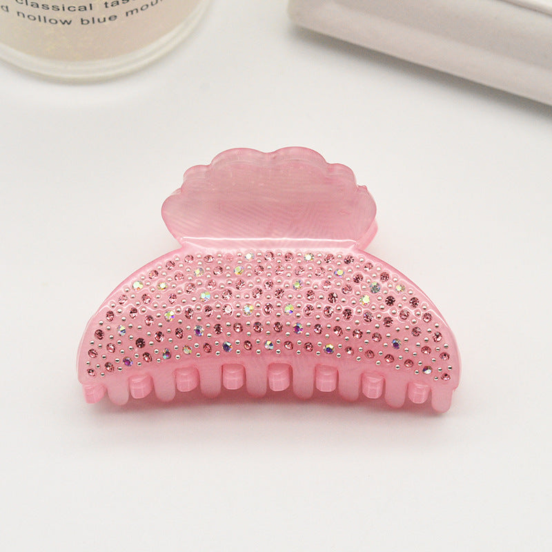 Crystal Acrylic Hairpin - Korean Style Women's Hair Clip