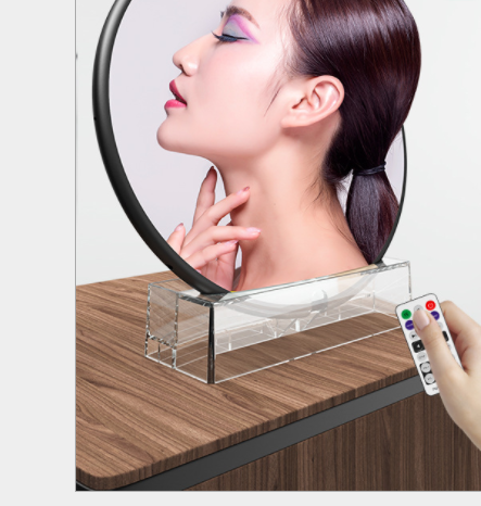 7 Inch Digital Photo Frame with Mirror and Support for SD Card - Home & Garden