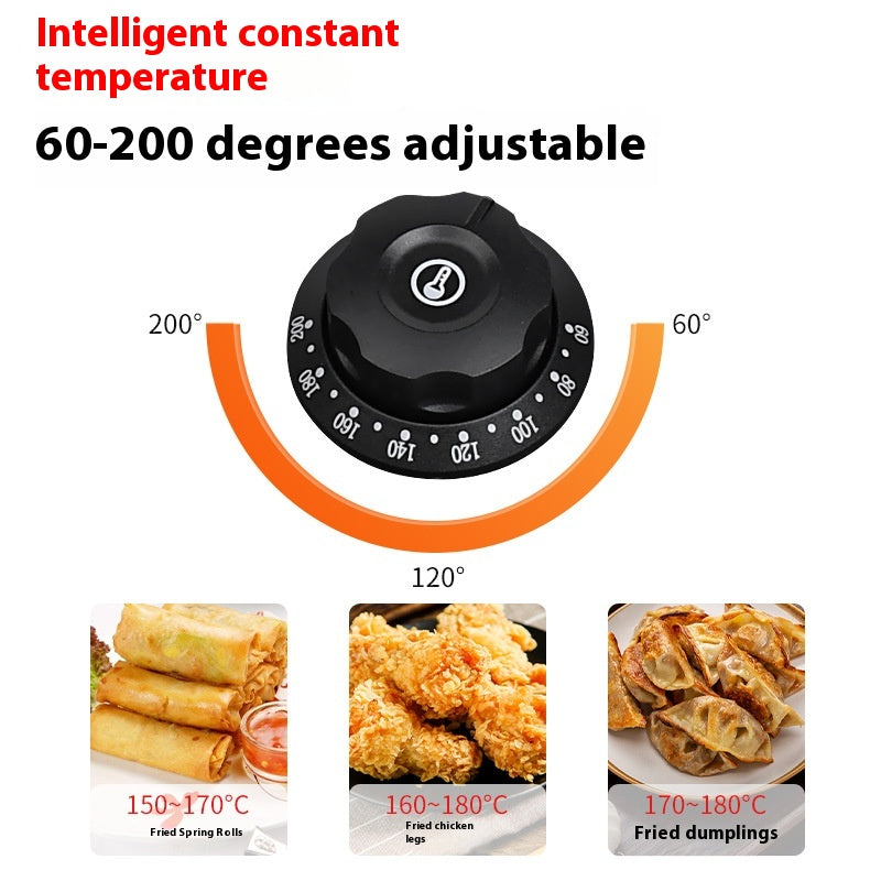 Electric Blast Furnace for Food Heating and Cooking 6L US 110V