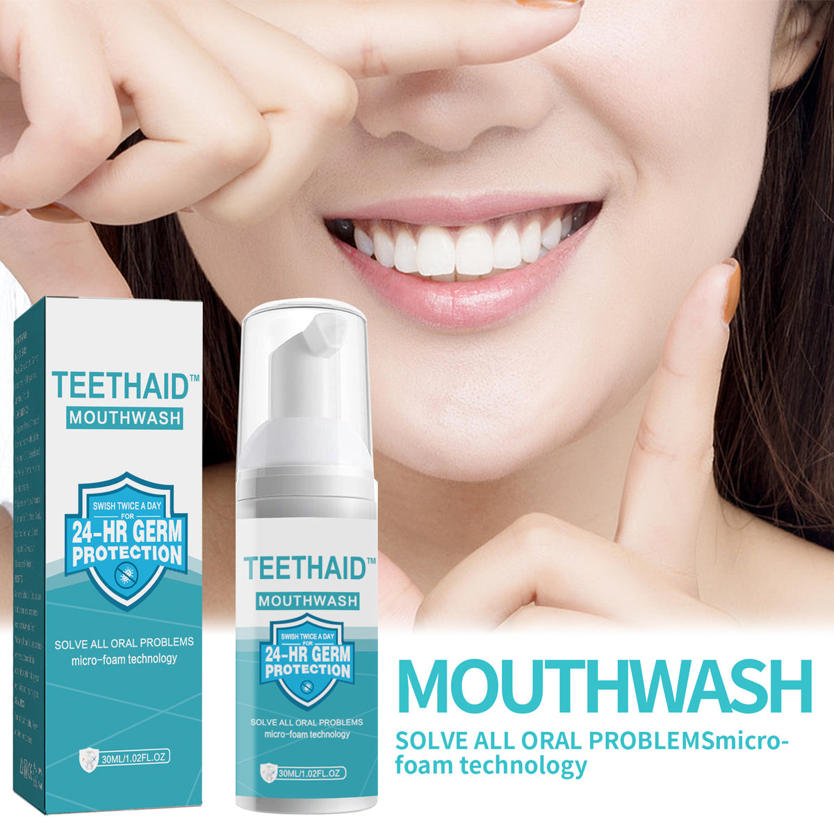 Teeth Cleaning Mousse Toothpaste 30ml