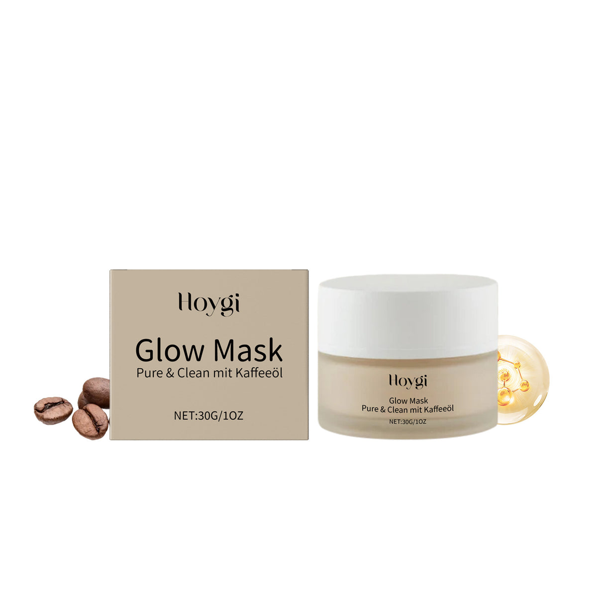 Facial Mask Moisturizing & Skin Lightening 30g Nourishing Skin Care