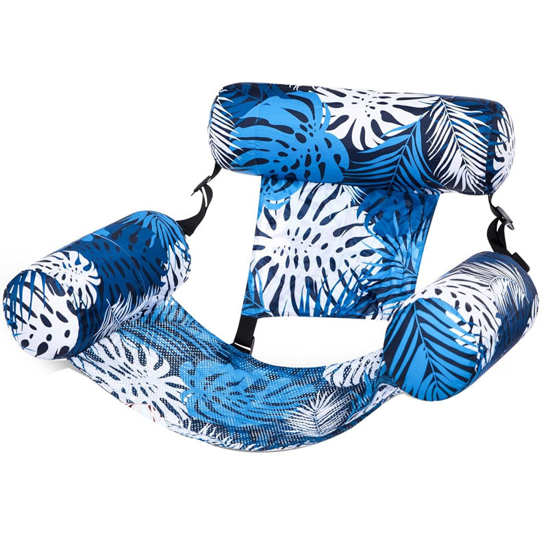 Inflatable Floating Hammock Chair for Pool & Beach Relaxation