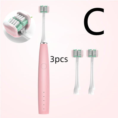 Portable Electric Travel U-Shaped Toothbrush for Adults & Kids
