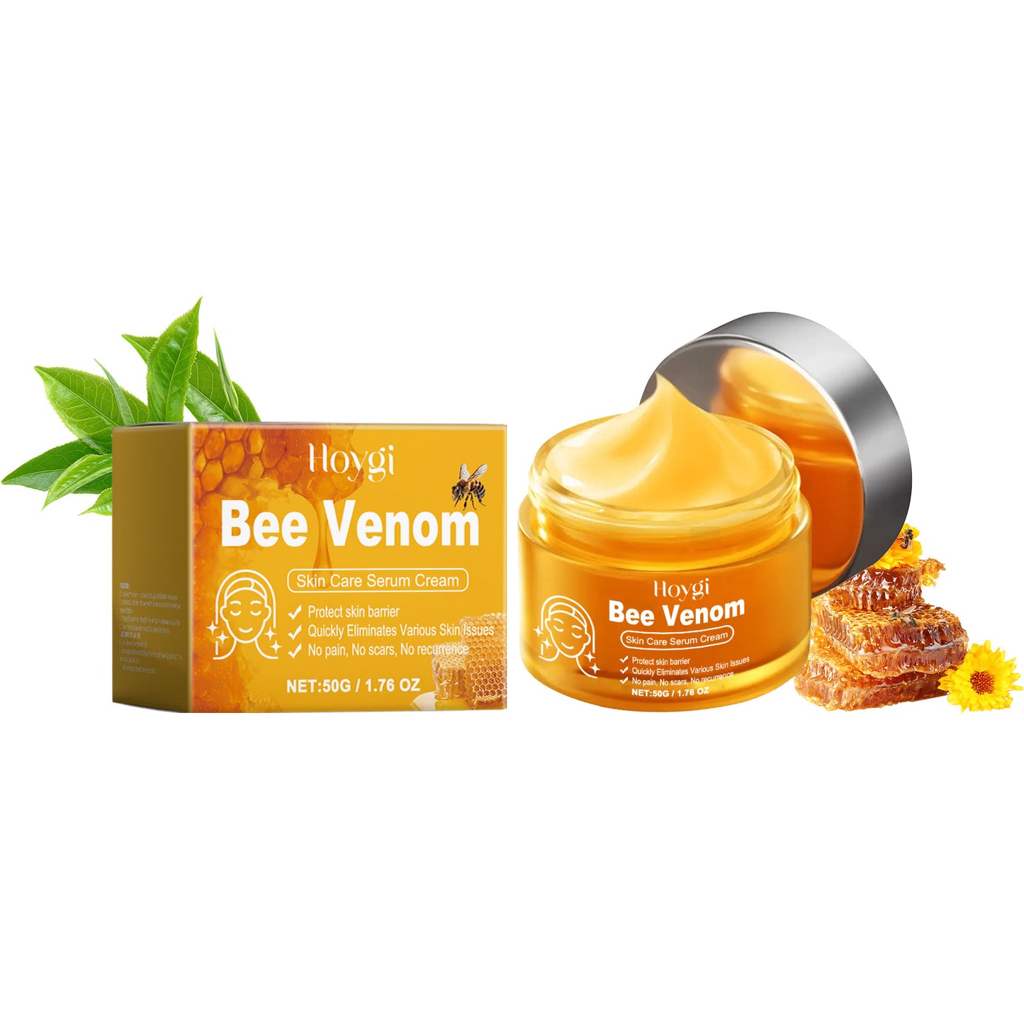 Moisturizing Skin Care Cream for Dry Skin Relief - 50g Nourishing Facial Moisturizer