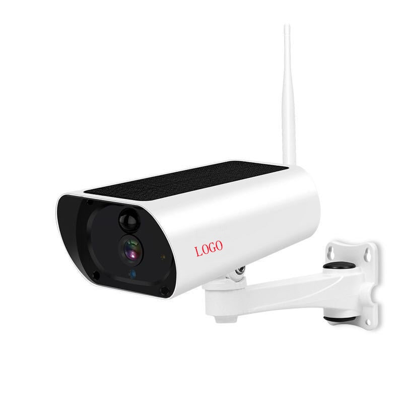 Low-Power Solar-Powered Waterproof Bullet Camera for Outdoor Security