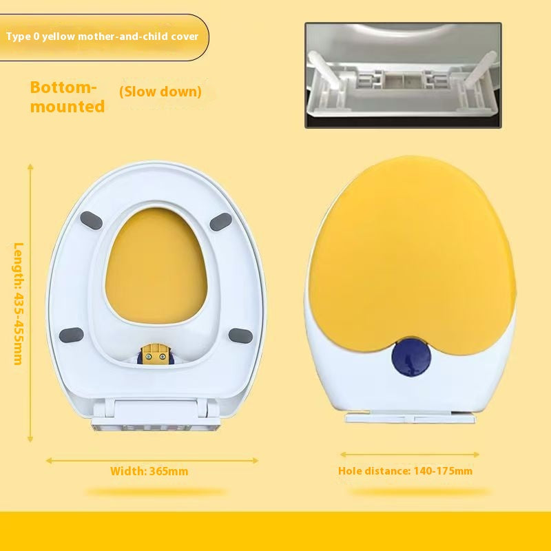 Dual-Purpose Toilet Lid Cover Thickened Modern Bathroom Storage