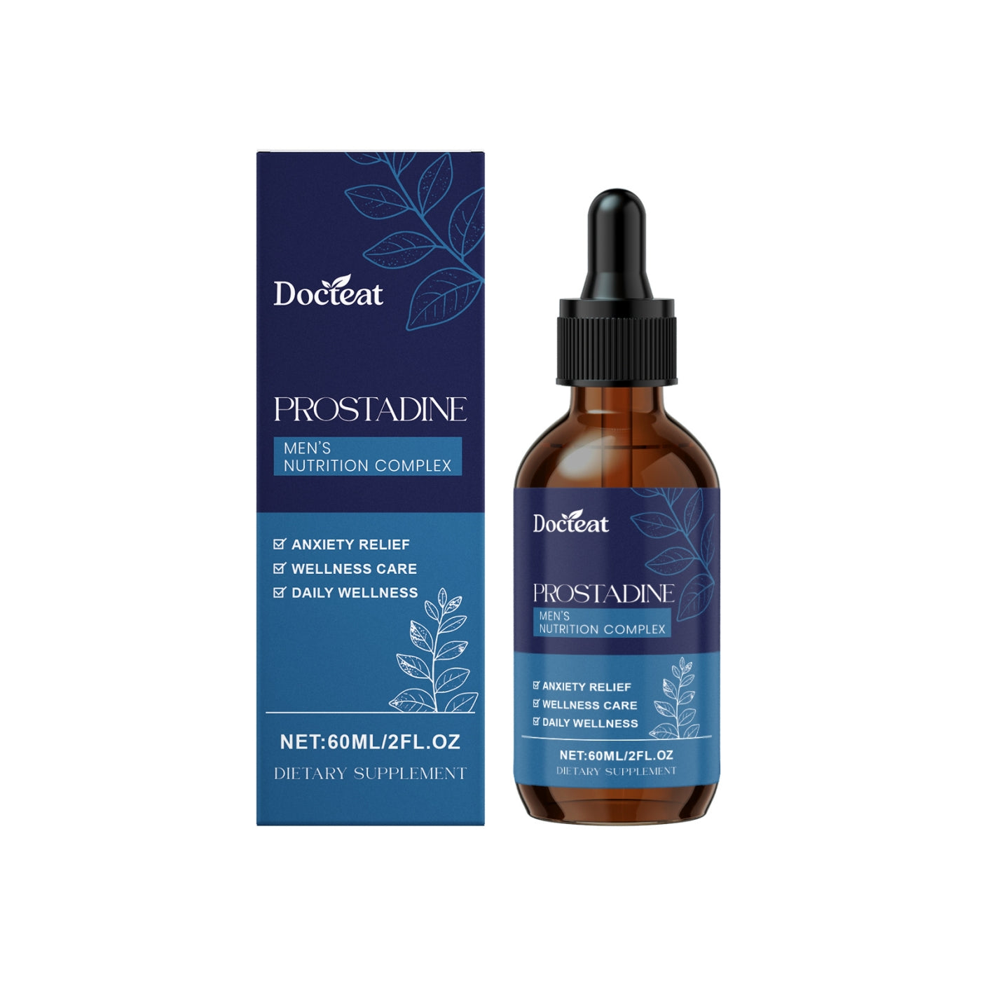 Men's Plant Nutrition Supplement Drops - 60ml Herbal Formula for Health