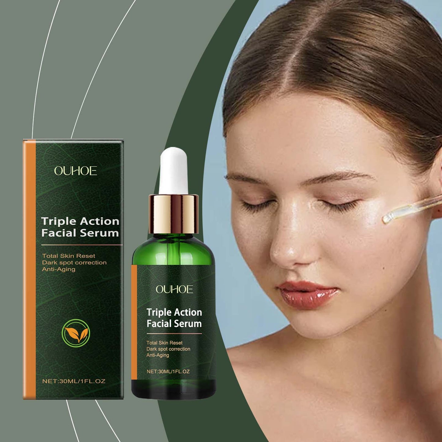 Firming & Brightening Facial Serum - Hydrating Vitamin C Essence 30ml
