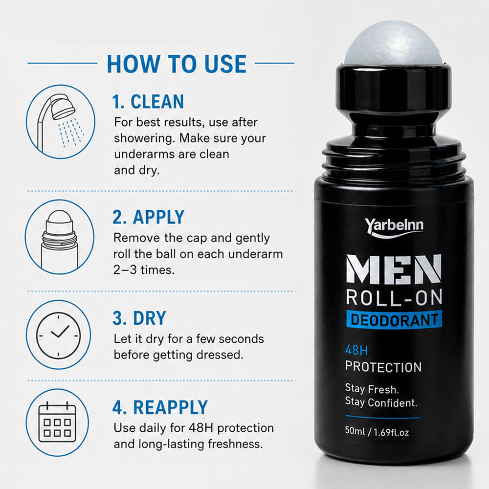Men's Roll-On Deodorant - Daily Freshness