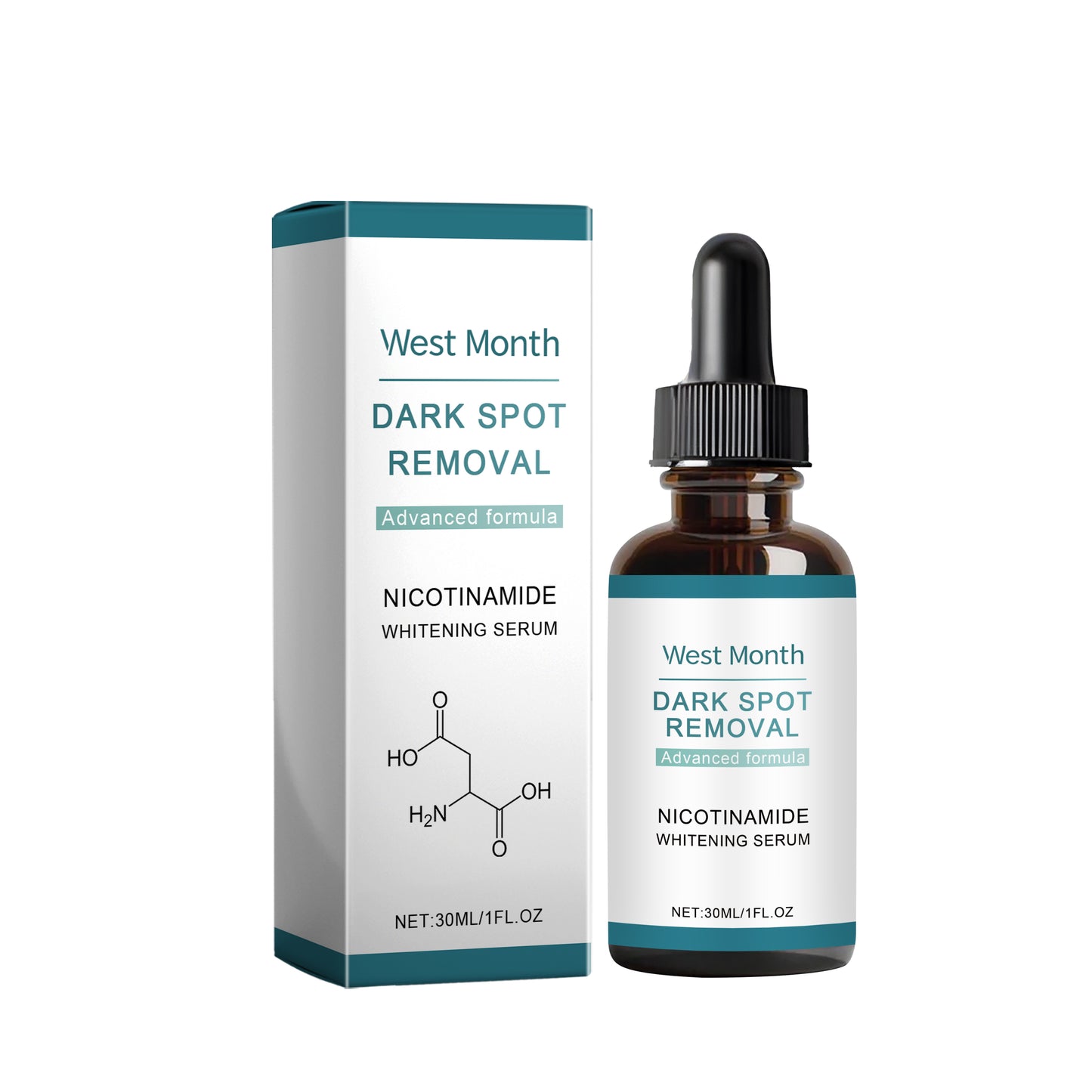Brightening Facial Serum with Vitamin C & E - 30ml Hydrating Skin Treatment