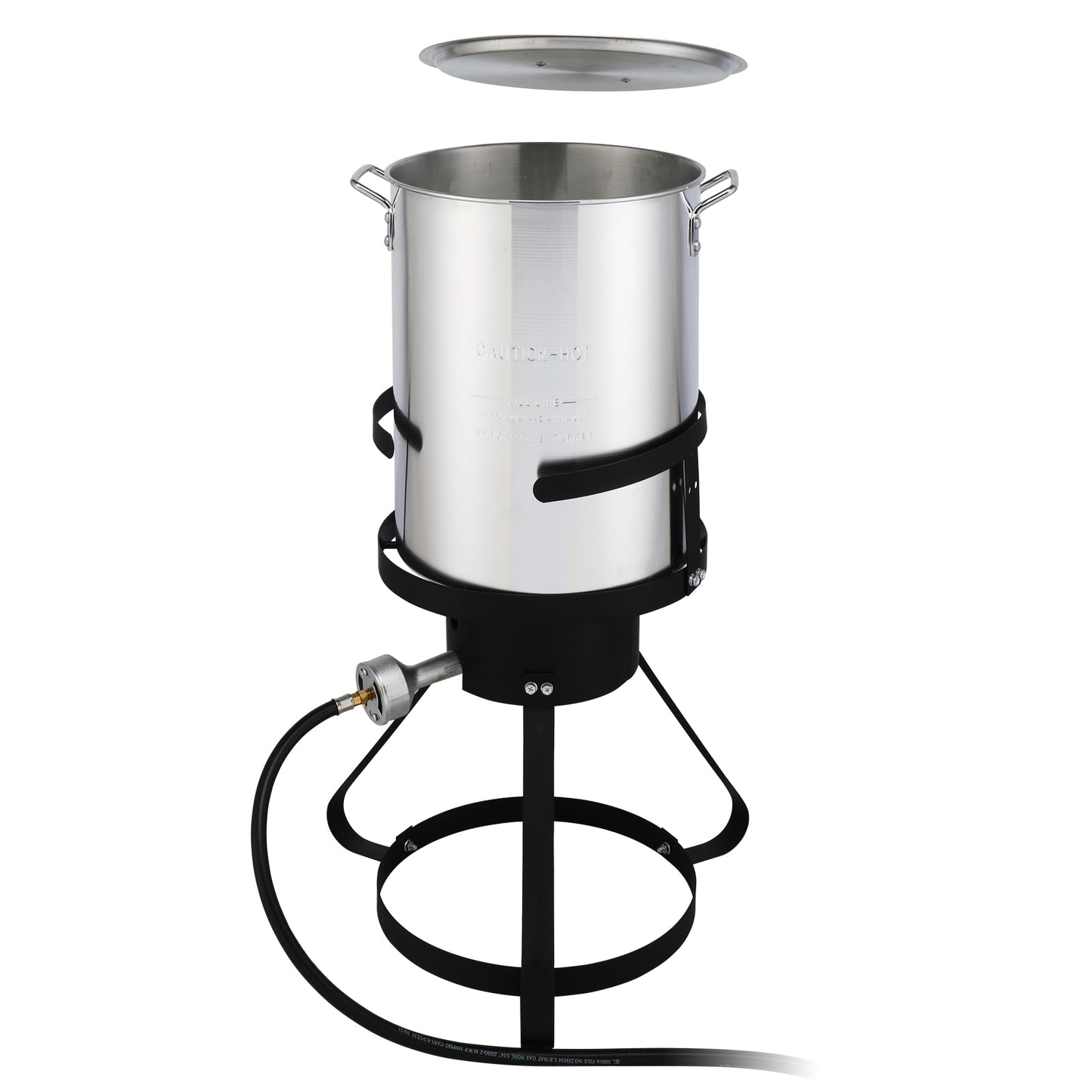 30QT Turkey Fryer & 10QT Fish Pot Set - Outdoor Cooking