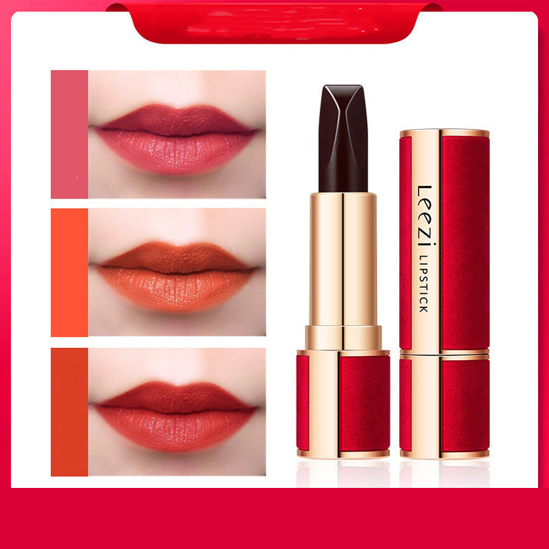 Waterproof Non-Fading Lipstick with Carotene & Vitamin E - Moisturizing Lip Color