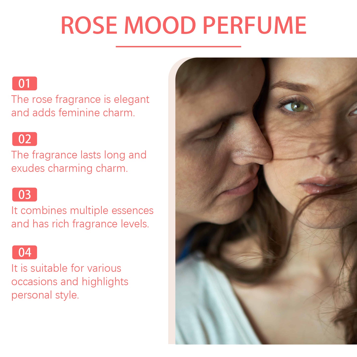 Arabian Rose Roll-On Perfume Oil - Long-Lasting Floral Fragrance 12ml