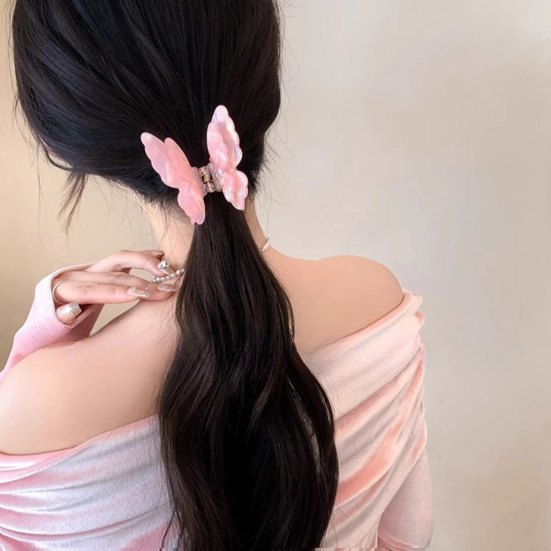 Acetate Gradient Butterfly Hairpin - Multiple Colors