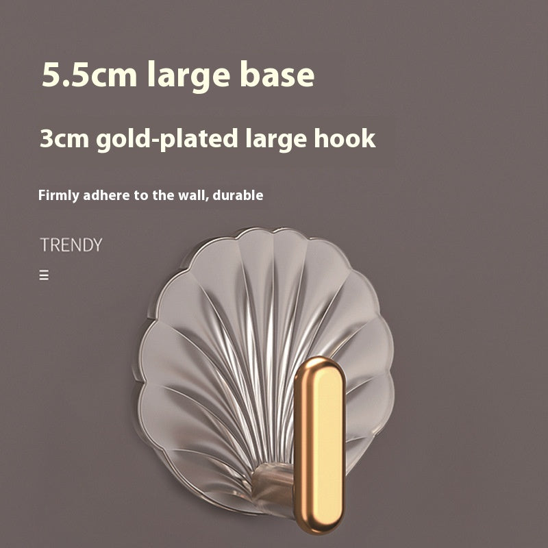 Heavy Duty Adhesive Hook - Seamless Load-Bearing Wall Mount for Bathroom & Home Storage