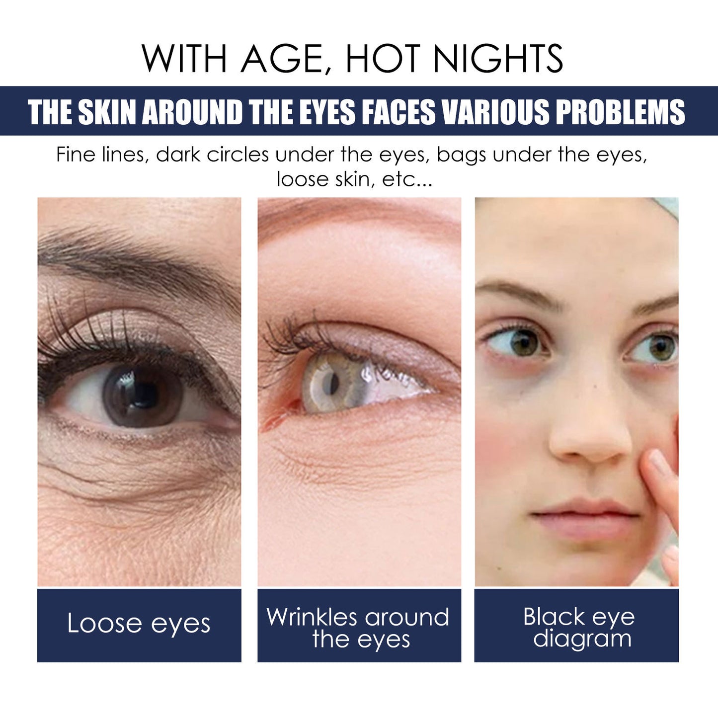 Hydrating Eye Repair Serum - Collagen & Hyaluronic Acid Firming Treatment