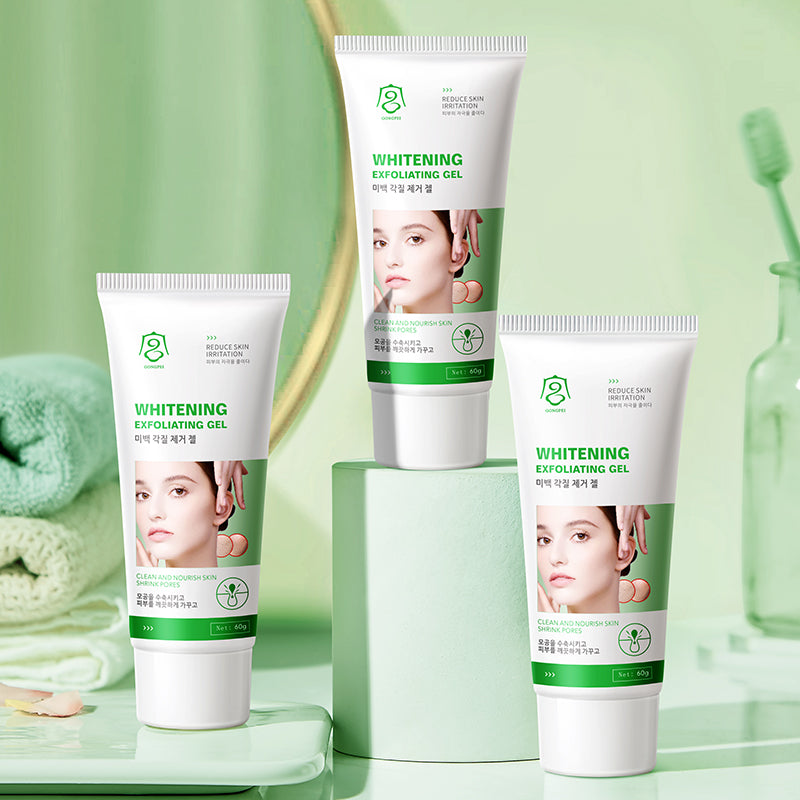 Whitening Exfoliating Gel 60g for Facial Care - Brightening Skincare Treatment