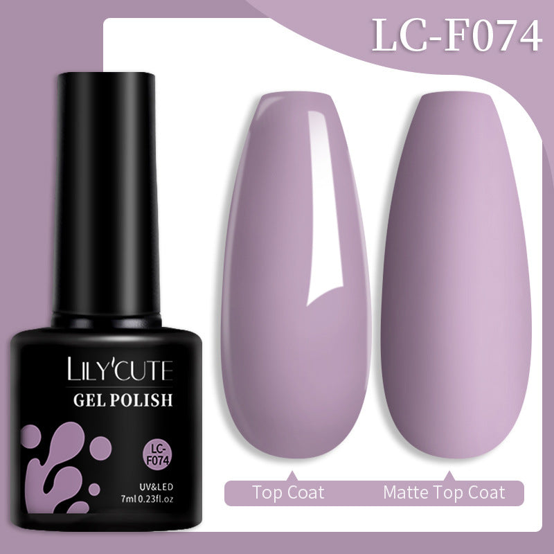Colored Glitter Nail Glue Set for Nail Art - Waterproof & Non-Flushing