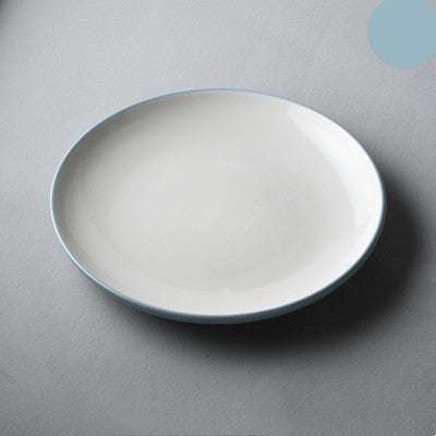 Ceramic Dinner Plate 8-20 Inches - Household Flatware for Dining