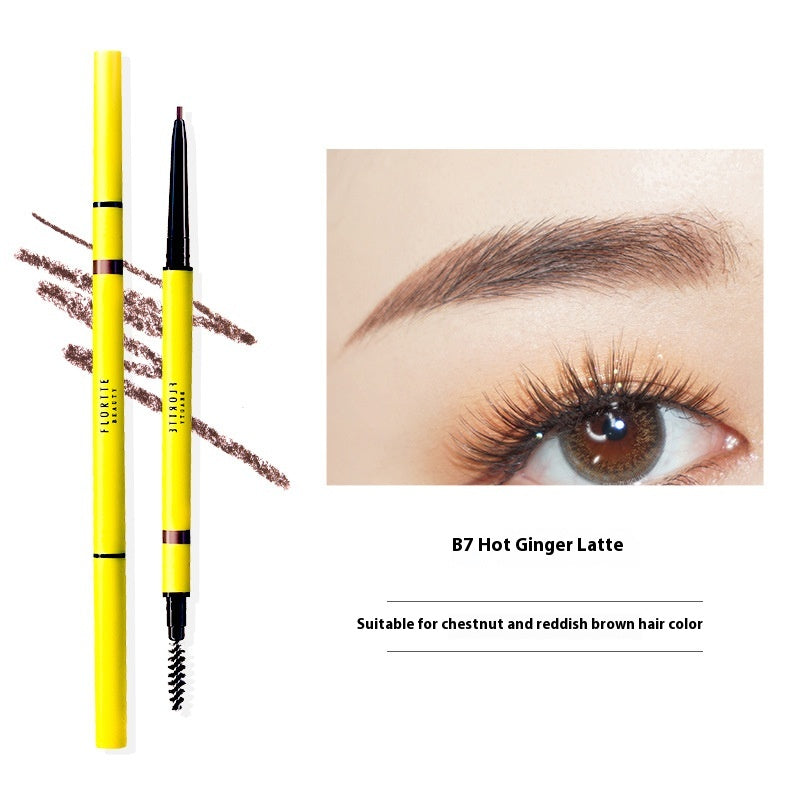 Double Head Eyebrow Pencil Set - Thin & Precise Makeup Tool for Brows
