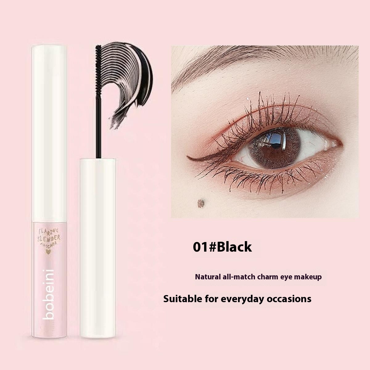 Waterproof Curling Mascara Long-Lasting Thick & Not Easy to Smudge