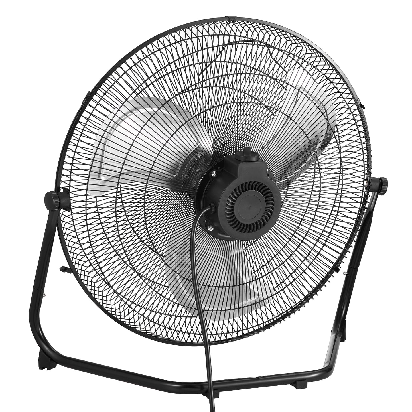 High-Velocity 20-Inch Floor Fan - 3 Speeds, Adjustable Tilt