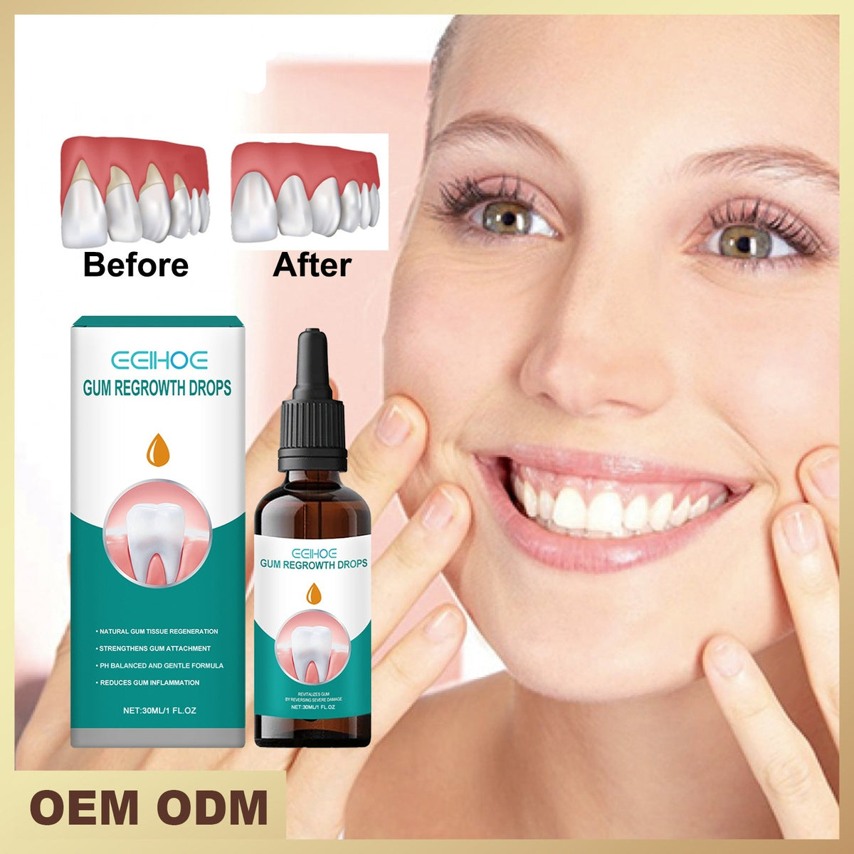Repair Swelling And Aching Of Gum Cleaning Tooth Stains Oral Care
