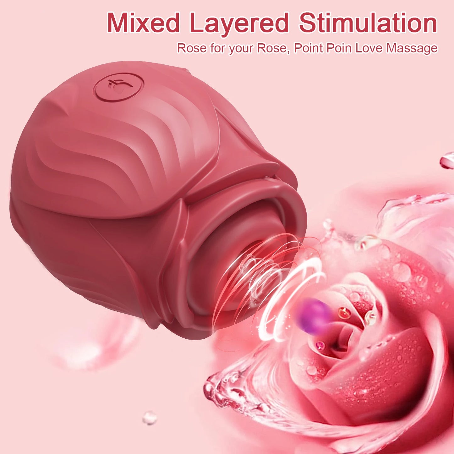 Female Electric Egg Sucker - Silicone & ABS Control Button, Multiple Colors
