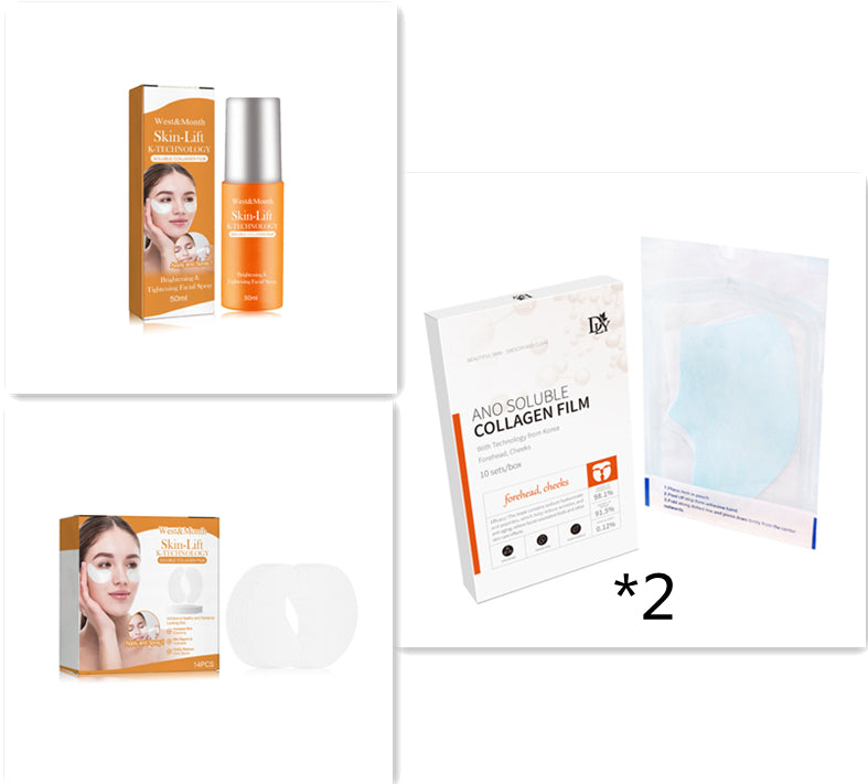 Nano Collagen Instant Facial Mask Set - Hydrating Skin Care for All Skin Types
