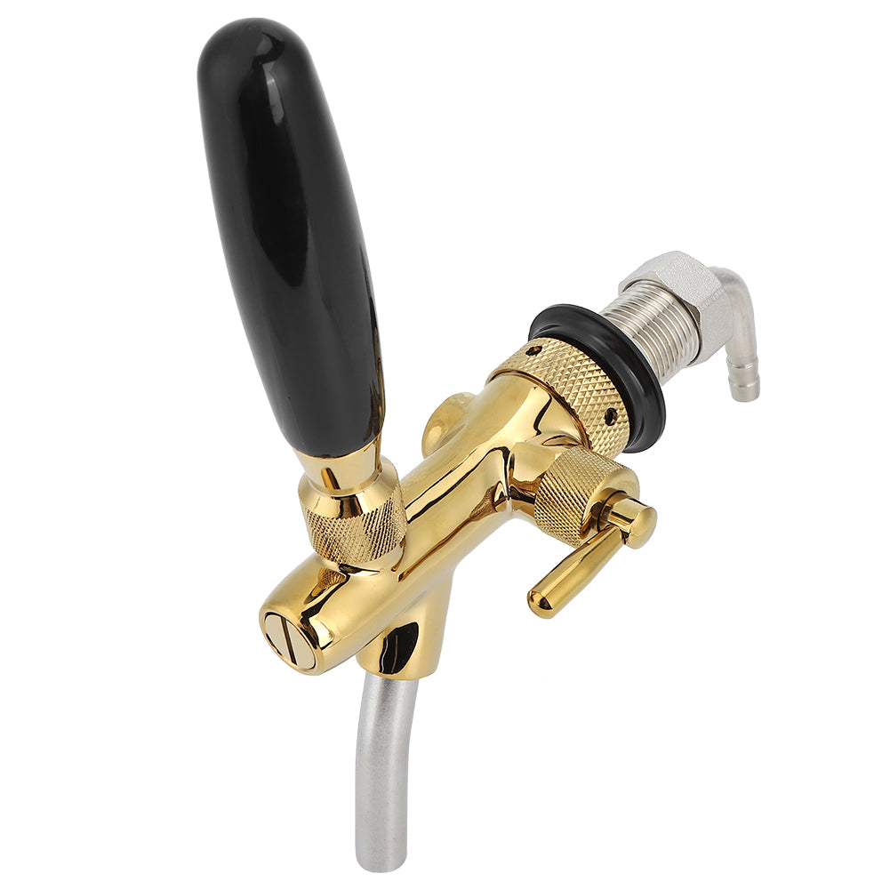 G5/8 Thread Adjustable Beer Tap Faucet Brass Stainless Steel