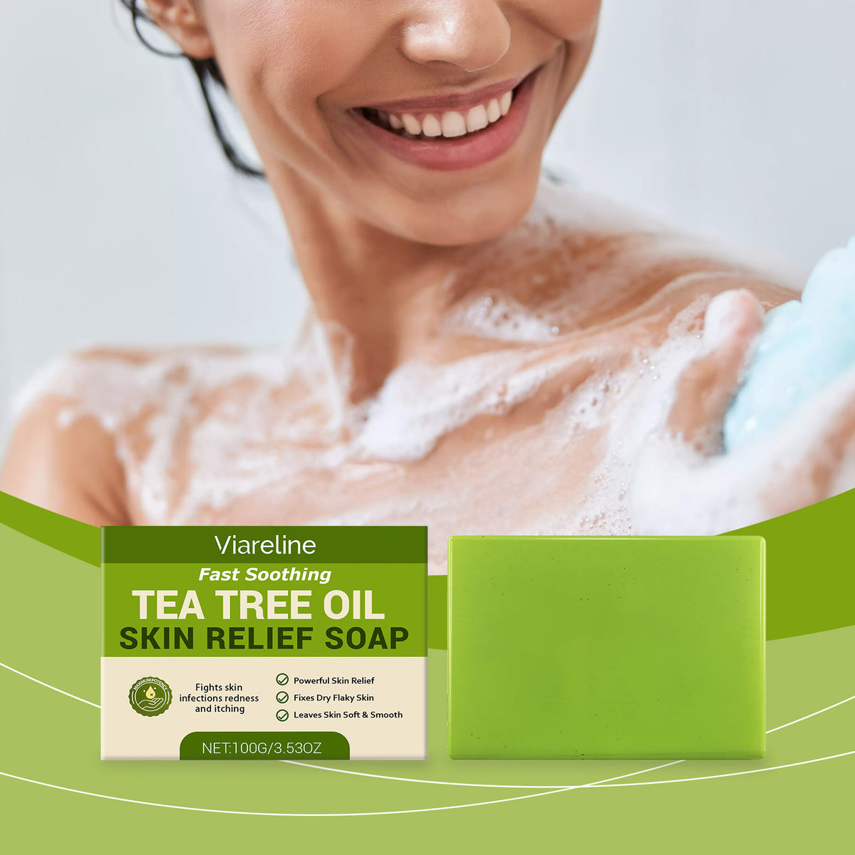 Tea Tree Oil Skin Relief Soap