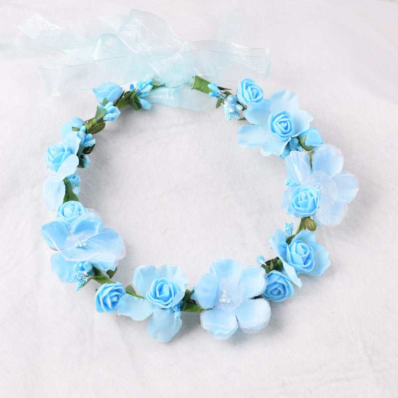 Rattan Woven Hair Wreath Headband - Multiple Colors