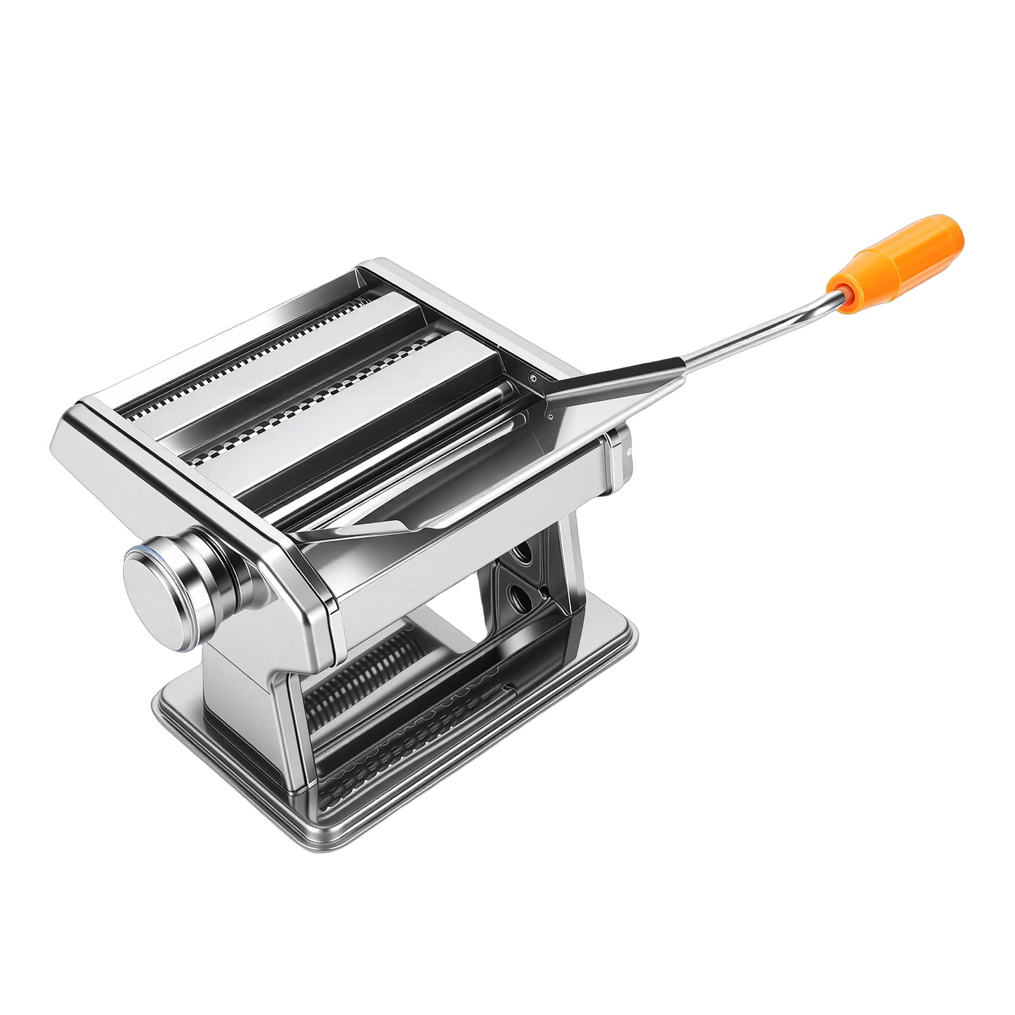 Manual Pasta Maker - Adjustable Stainless Steel Noodle Machine