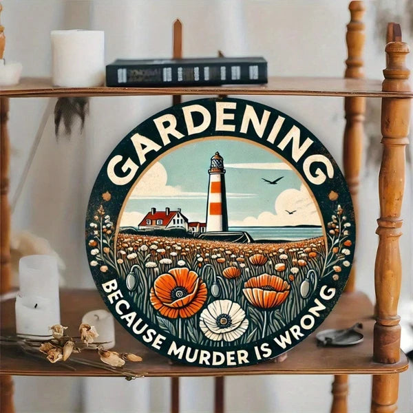 Metal Tin Wall Sign - 20 cm x 20 cm Decorative Art