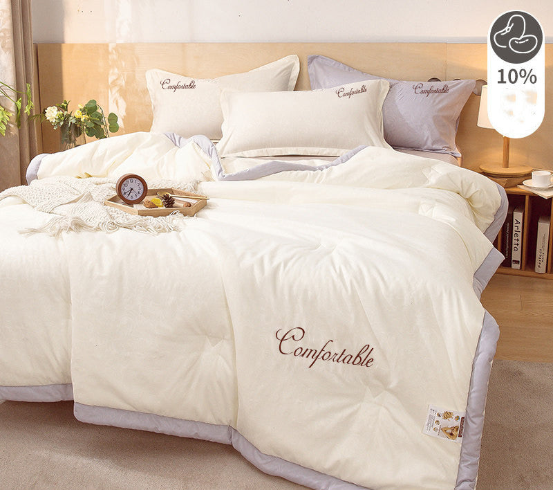 Summer Cotton Air Conditioner Quilt - Washable Soy Fiber Bedding