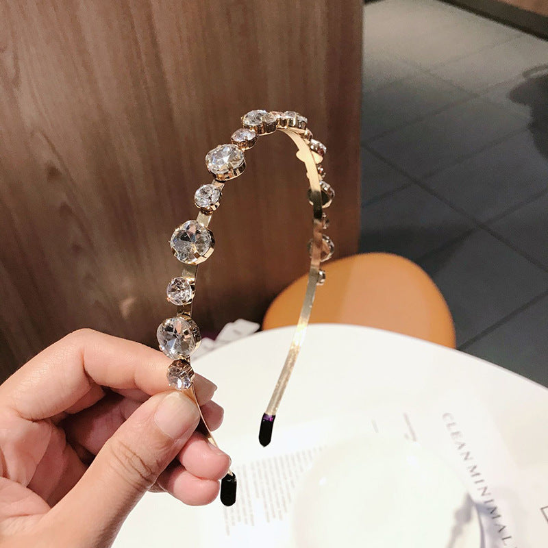 Crystal Rhinestone Headband Women's Hair Accessory