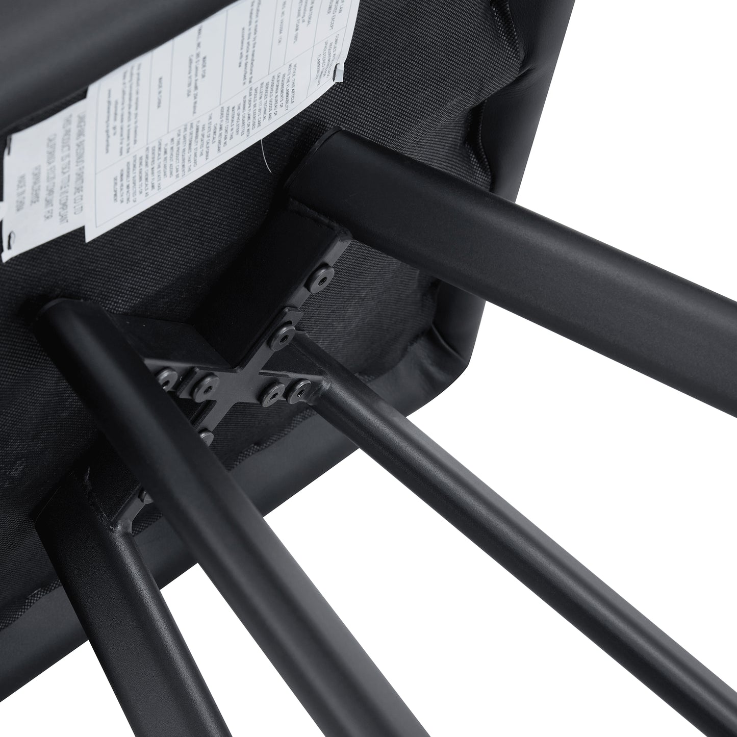 Modern Black PU Dining Chair Set of 2 - Comfortable & Stylish