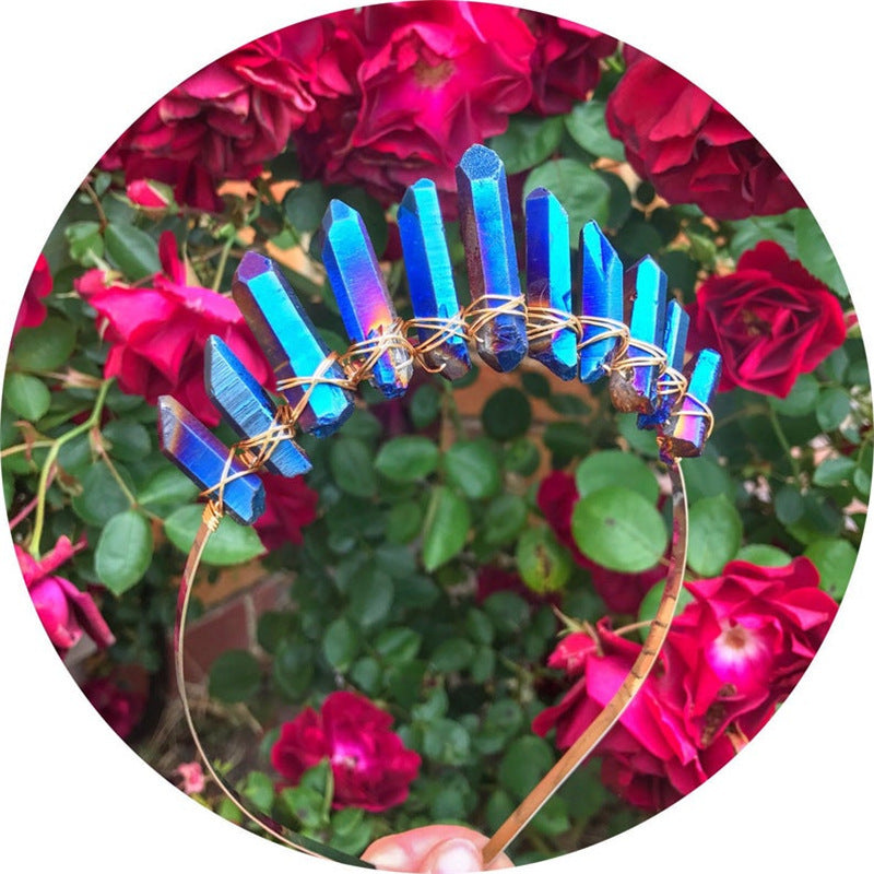 Handmade Crystal Hair Hoop Headband