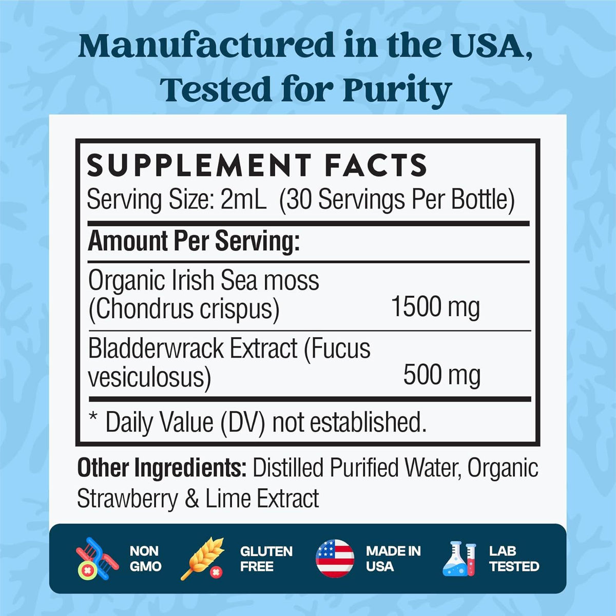 Seaweed Drops Supplement - Multiple Sizes