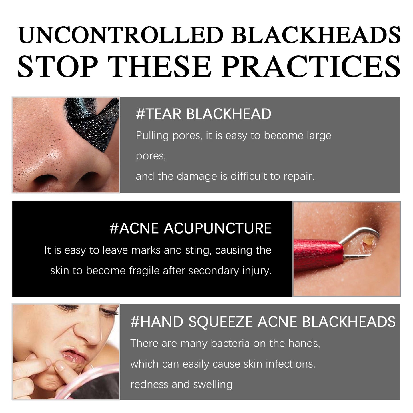 Magnetic Blackhead Removal Mask - Deep Pore Cleansing & Oil Control Mud