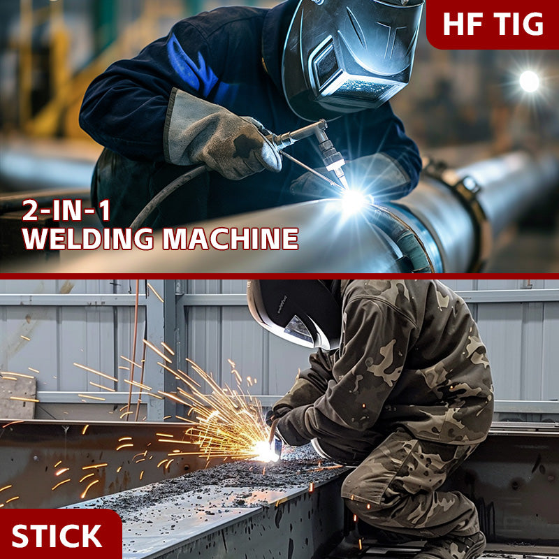 Dual-Function TIG MMA Welding Machine 5A Start for Thin Materials - Beginner Friendly
